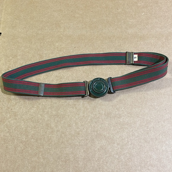 Yes saint Laurent fabric toggle belt